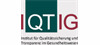 Logo IQTIG Institut für Qualitätssicherung und Transparenz im Gesundheitswesen