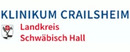 Logo Klinikum Crailsheim - Landkreis Schwäbisch Hall Klinikum Ggmbh