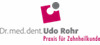 Praxis für Zahnheilkunde Dr.med.dent Udo Rohr Logo Praxis für Zahnheilkunde Dr.med.dent Udo Rohr