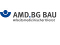 Logo AMD der BG BAU GmbH