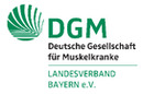Logo DGM Deutsche Gesellschaft für Muskelkranke-Landesverband Bayern e.V.