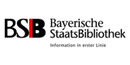 Bayerische Staatsbibliothek Logo Bayerische Staatsbibliothek
