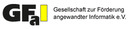 Gesellschaft zur Förderung Angewandter Informatik e.V. Logo Gesellschaft zur Förderung Angewandter Informatik e.V.