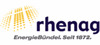 Logo rhenag Rheinische Energie Aktiengesellschaft