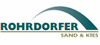 Logo Rohrdorfer Sand und Kies GmbH